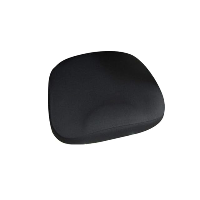 Housse d'assise de chaise de bureau extensible noire CHJIEJIE