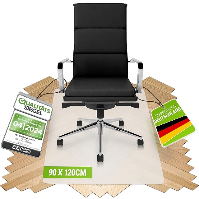 Tapis de protection de sol transparent pour chaise Kernburg